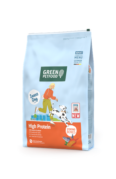 InsectDog High Protein with Insects & Salmon - Tiernahrung Hoppe